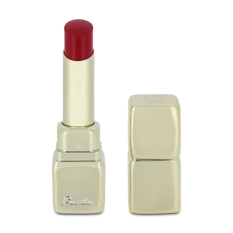 Guerlain KissKiss Shine Bloom Hydrating Red Lipstick 609 Spring Rose