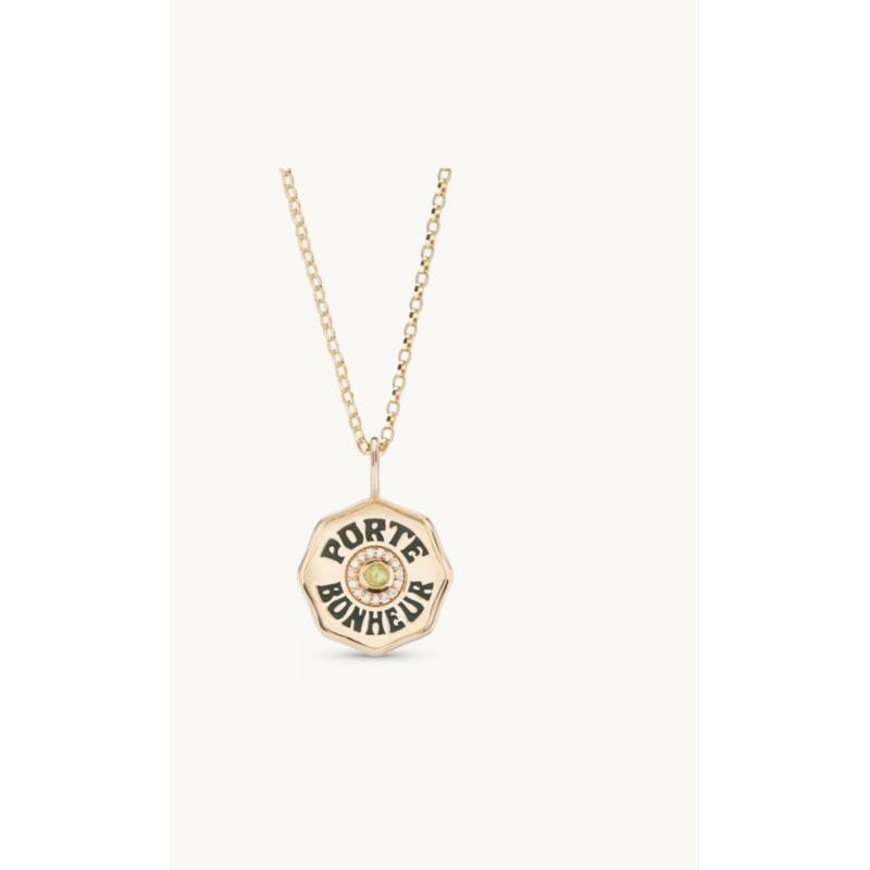Mini Porte Bonheur Necklace chaerm alone