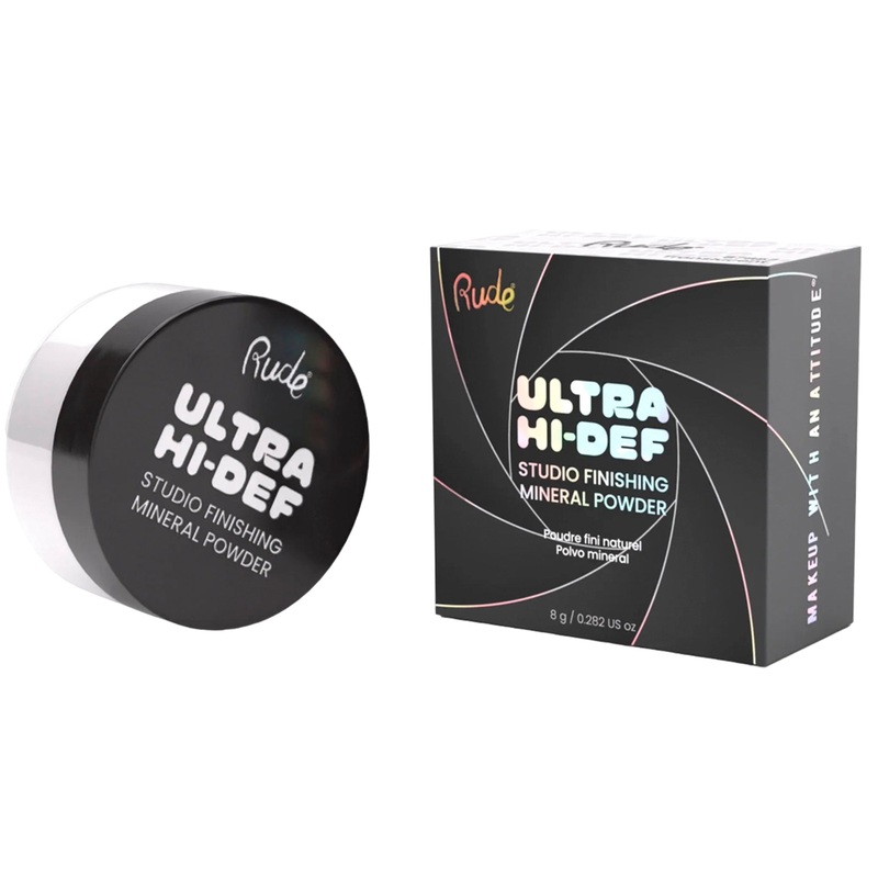 Rude Cosmetics HD Studio Finishing Mineral Powder Translucent – Wholesale 6 Units (RC-87857)