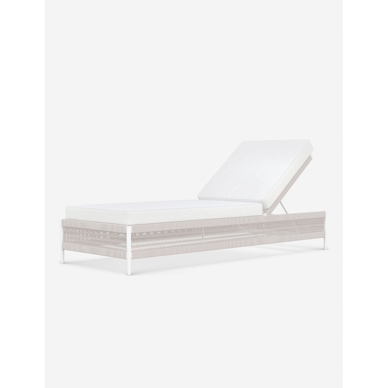 Esparza Indoor / Outdoor Chaise White