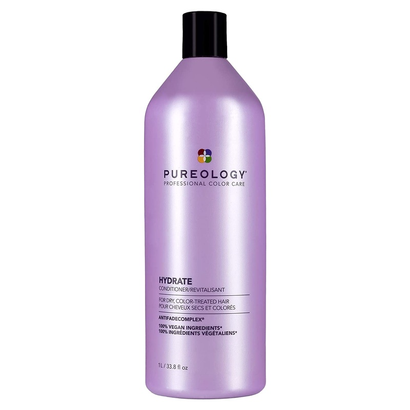 Pureology Hydrate Conditioner Liter | For Dry Color-Treated Hair