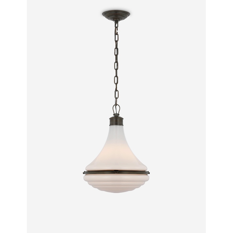 Wesley Pendant Light by Amber Lewis Bronze 14.75″Dia