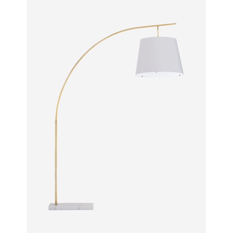 Wilson Floor Lamp Antique Brass
