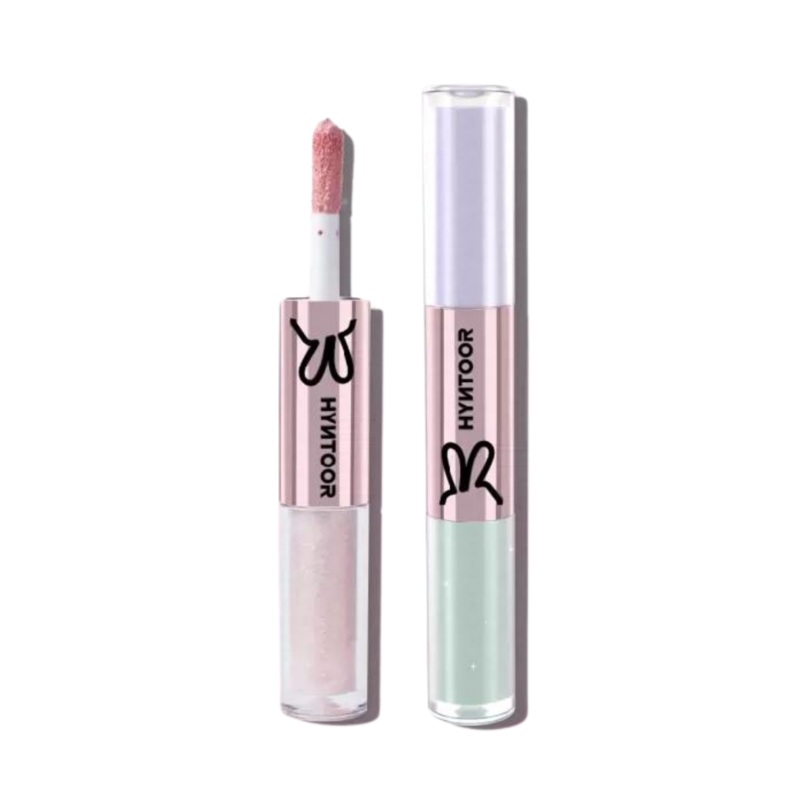 HYNTOOR Dual-ended Liquid Eyeshadow 2.2g/2g  Contrast Color 01 Pixie (EXP 7/2025)