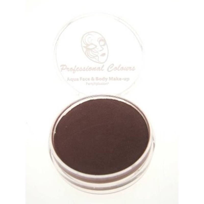PartyXplosion Aqua Face Paint Refill – Cowboy Brown 42717 (10gm)