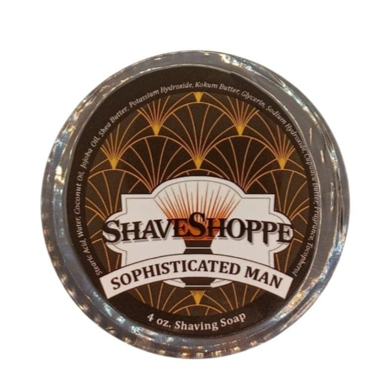 Sophisticated Man Vegan Shaving Soap – by Shave Shoppe (Pre-Owned)