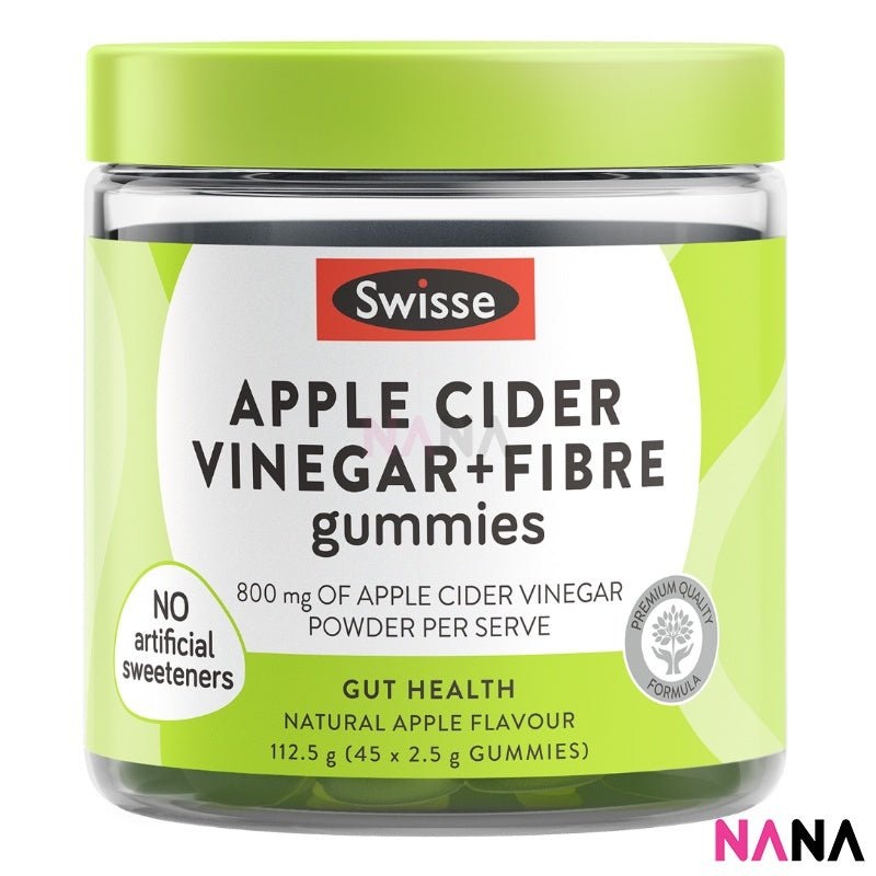 Swisse Apple Cider Vinegar + Fibre Gummies 45 Gummies