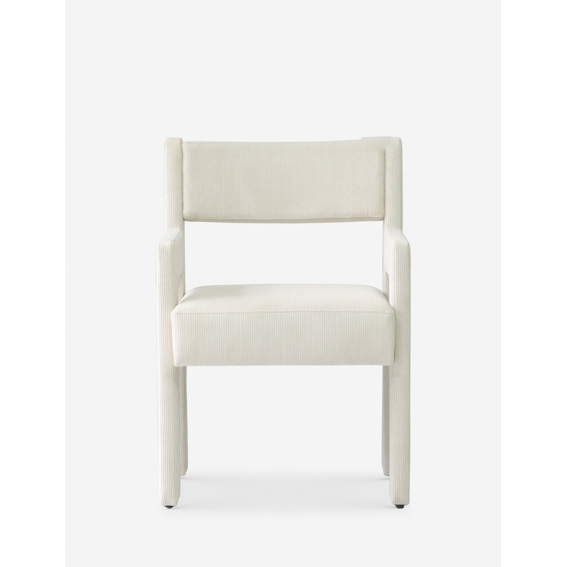 Morel Dining Arm Chair by Sun at Six Cream Boucle