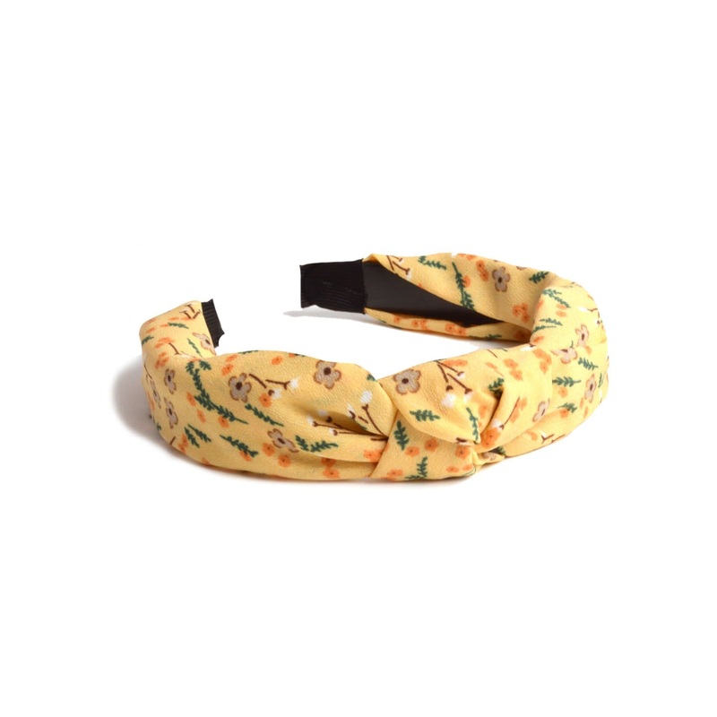 Summer Flowers Headband Purple