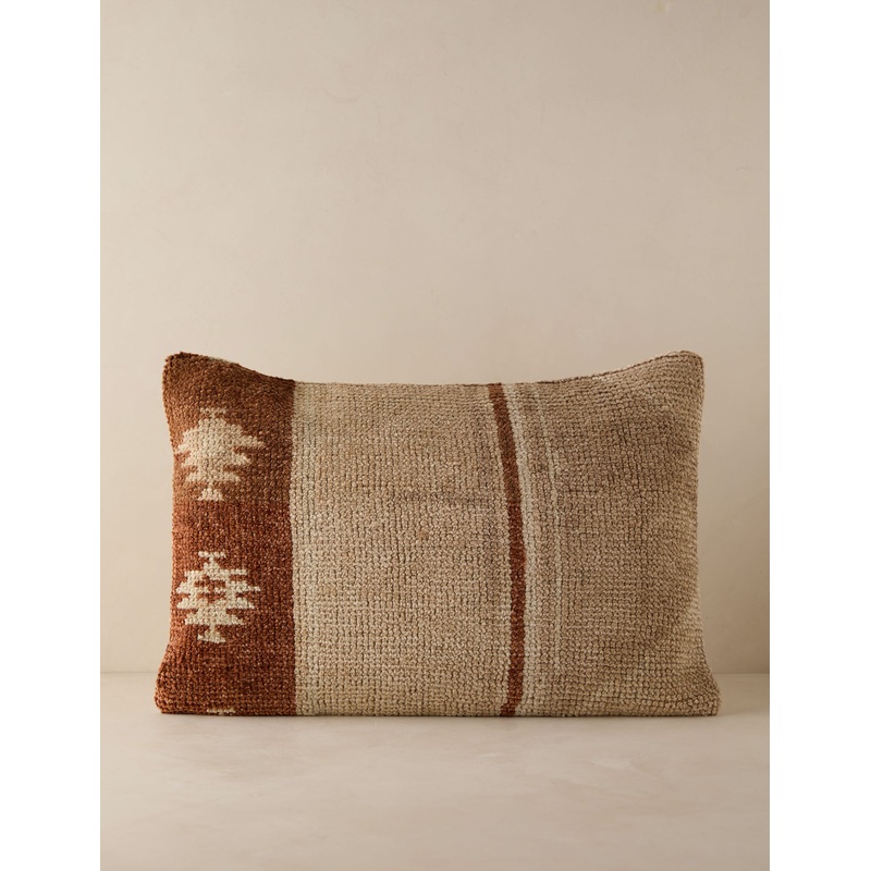 Vintage Lumbar Pillow No. 252, 16″ x 24″