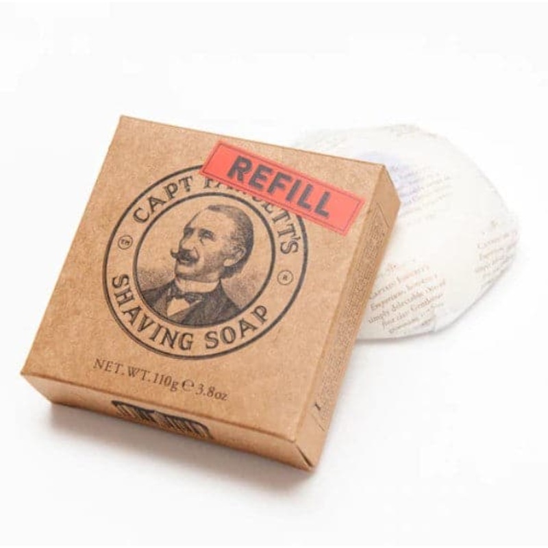Captain Fawcett’s Luxurious Shaving Soap Refill (110g/3.88oz)