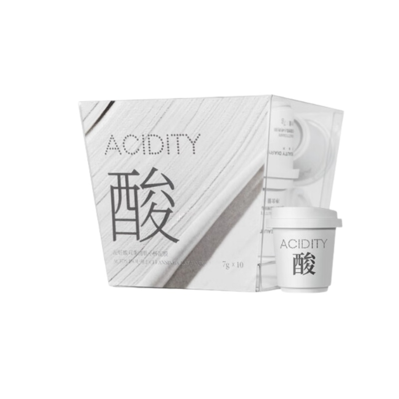Fan Beauty Mud Good Acid Double Cleansing Small Cup Mud Mask 7g*10