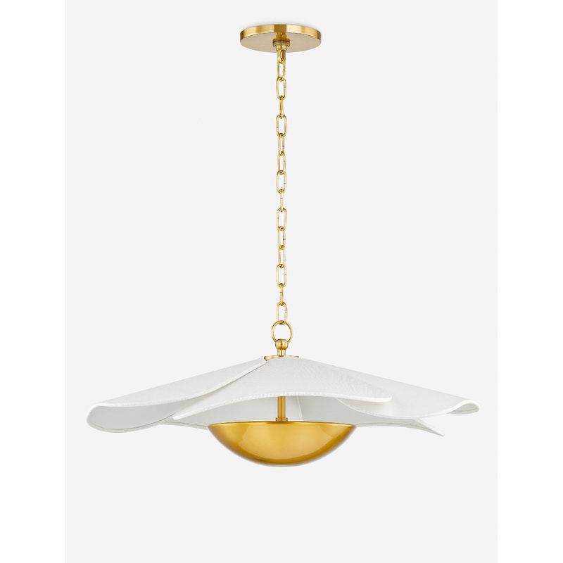 Thessaly Pendant Light Brass 24.75″Dia
