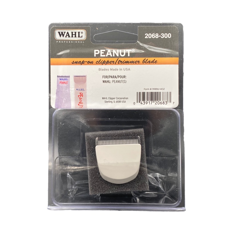 Wahl Professional Peanut Snap-On Clipper/Trimmer Blade White