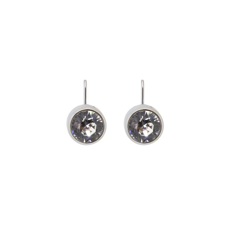 Guess Guess Crystal Clip-On Earrings Stainless Steel UBT01064