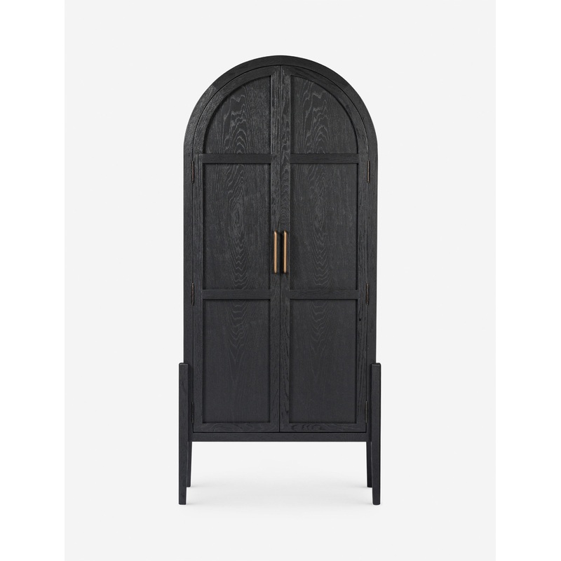 Apolline Cabinet Oak and Black