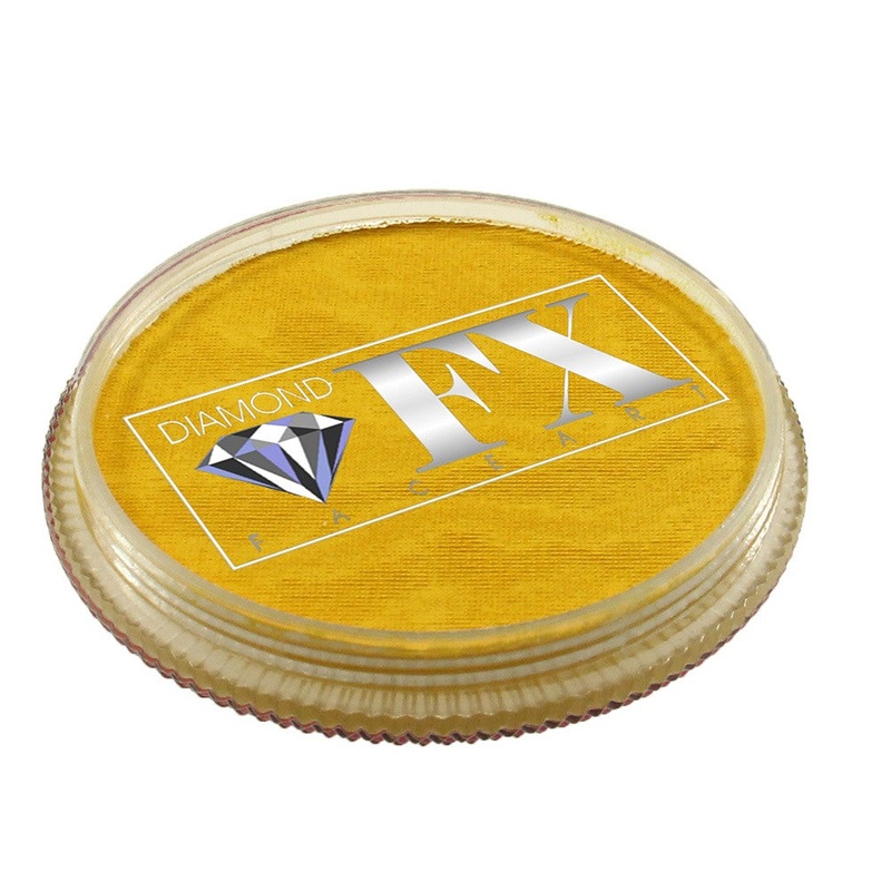 Diamond FX Face Paints – Yellow 50 30 gm