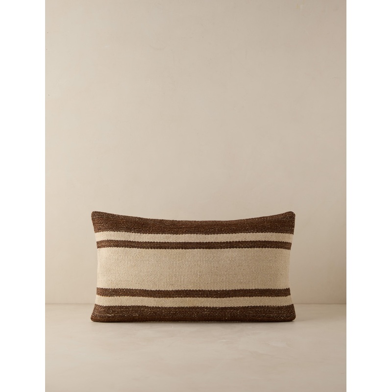 Vintage Lumbar Pillow No. 195, 12″ x 20″