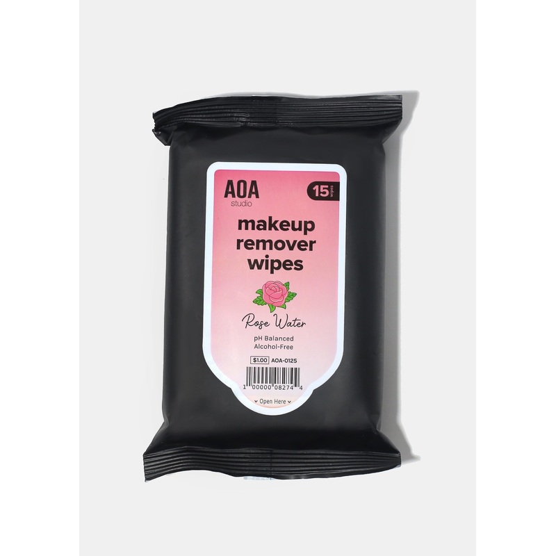 AOA Makeup Remover Wipes – Rose Water