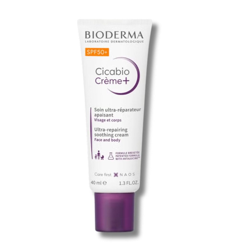 Bioderma Cicabio Ultra Reparing Soothing Cream with SPF50+ 40ml