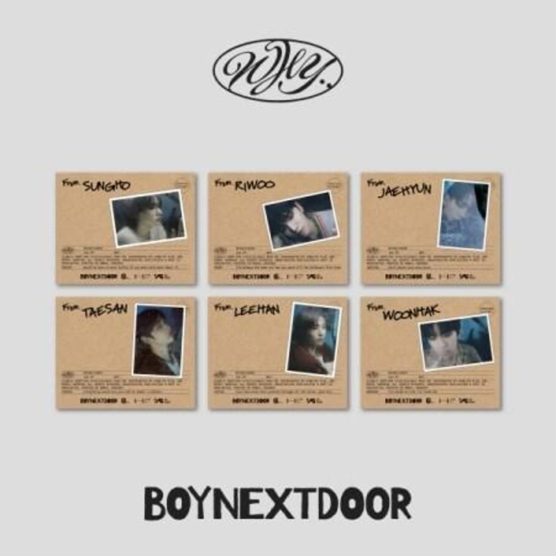 BOYNEXTDOOR – 1ST EP ‘WHY..’ (LETTER VER.)