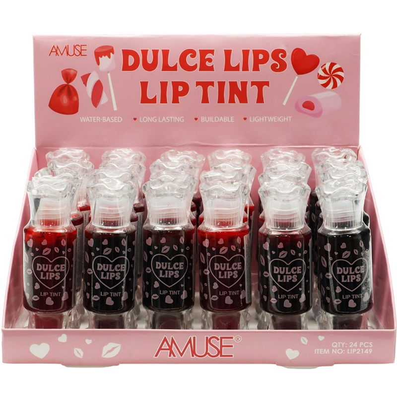 Amuse Dulce Lips Lip Tint – Wholesale Display 24 Units (LIP2149)