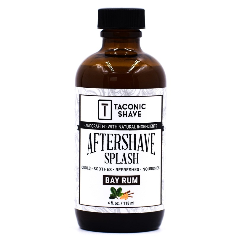 Bay Rum Botanical Aftershave Splash – by Taconic Shave (4oz)