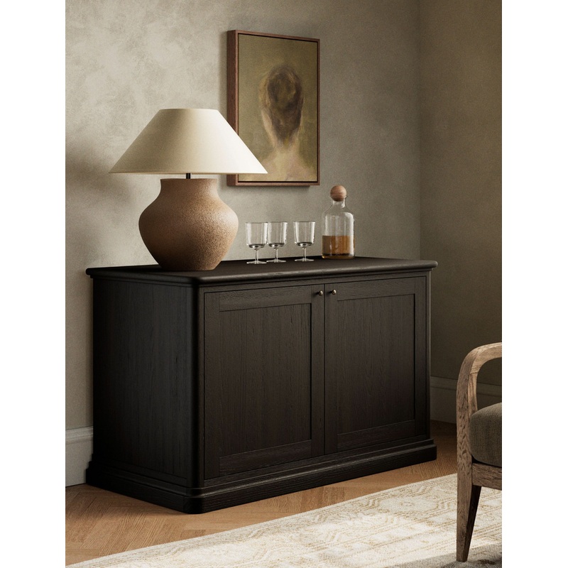 Dumont Cabinet by Amber Lewis x Four Hands Worn Oak