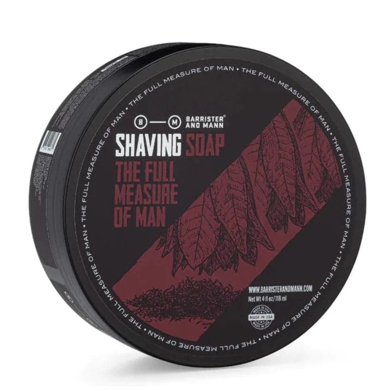 Full Measure of Man Shaving Soap (Omnibus Base) – by Barrister and Mann