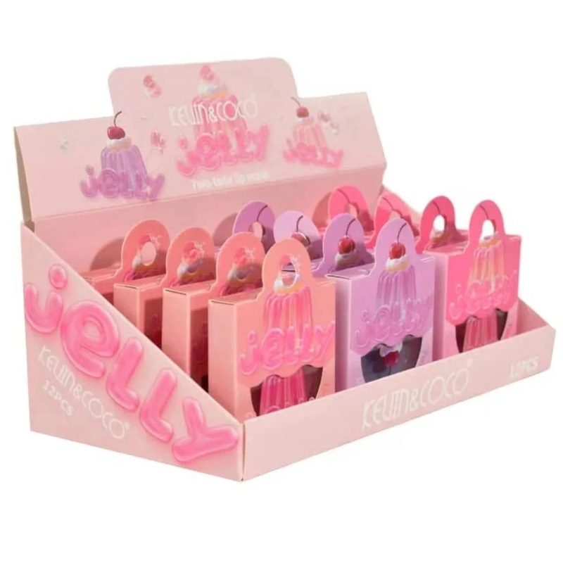 Kevin & Coco Jelly Two-Tone Lip Mask – Wholesale Display 12 Units (KC247356)
