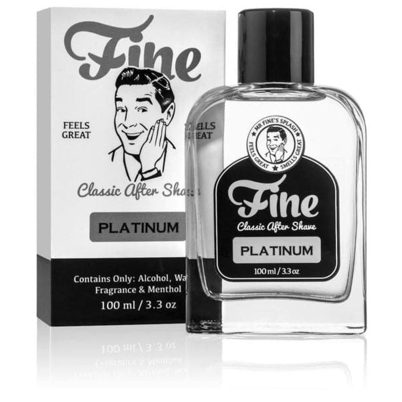 Platinum Aftershave Splash (100ml) – by Fine Accoutrements