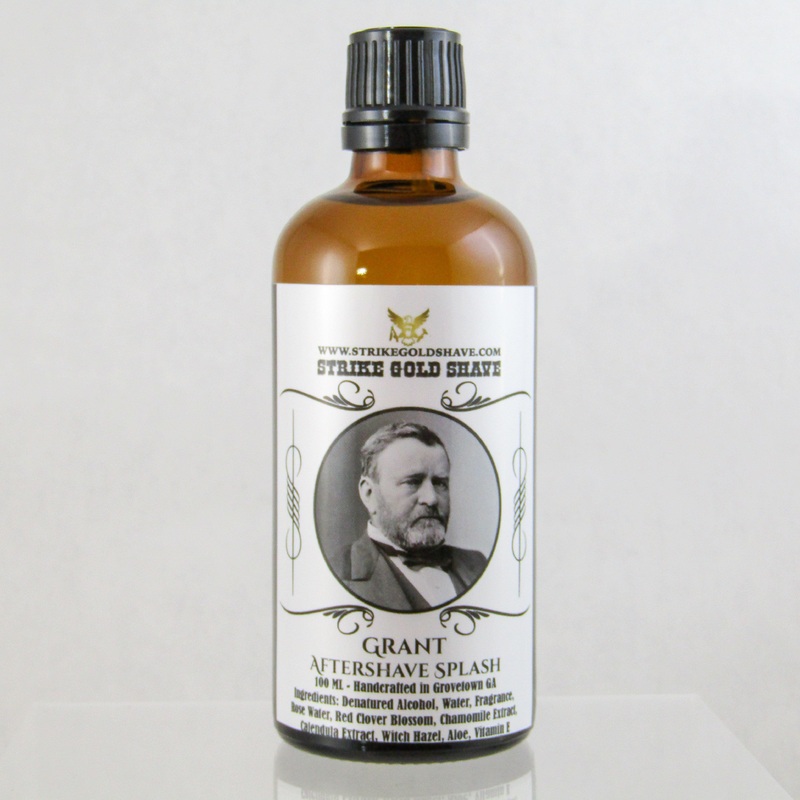 Grant Aftershave Splash – by Strike Gold Shave