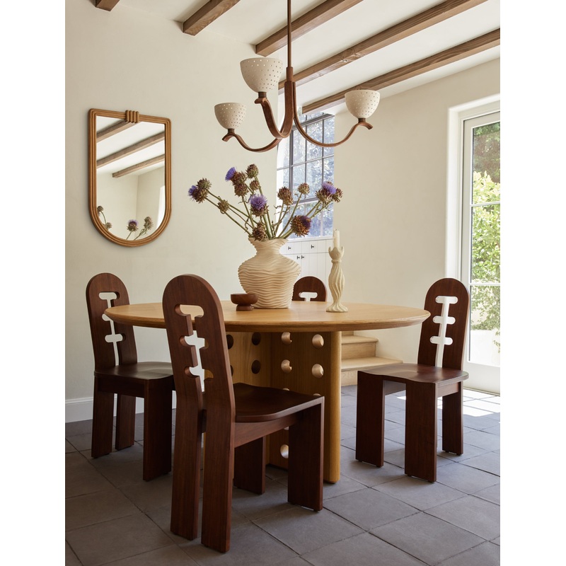 Rivas Dining Chair by Sarah Sherman Samuel Chestnut