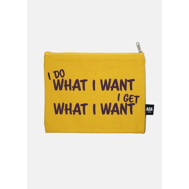 AOA Canvas Bag – What I Want