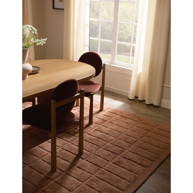 Geller Hand-Tufted Wool Rug Ivory 3′ x 5′