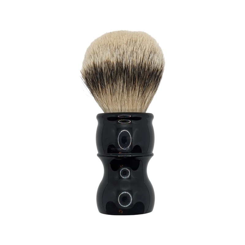 Beacon Pure Badger Shaving Brush (Black, 24mm) – by West Coast Shaving (Used)