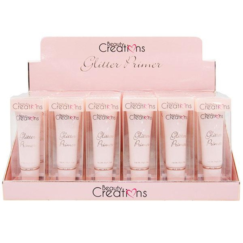 Beauty Creations Glitter Primer – Wholesale Display 24 Units (GGP02)