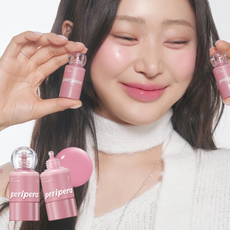 [Peripera] Syrupy Tok Cheek (5 colors) 01 Light Peach