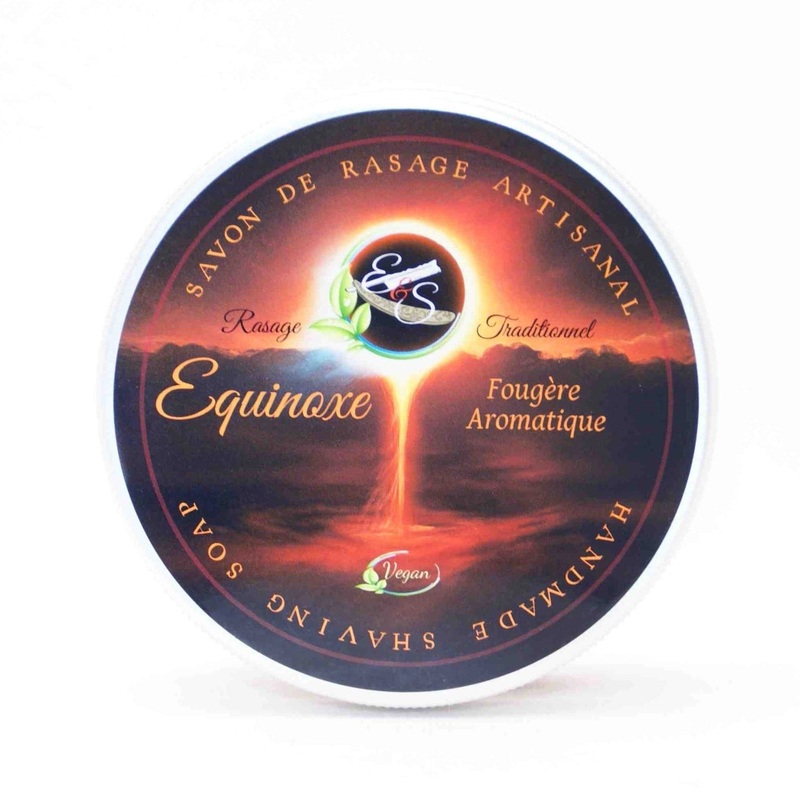 Equinoxe Vegan Shaving Soap – by E&S Rasage Traditionnel