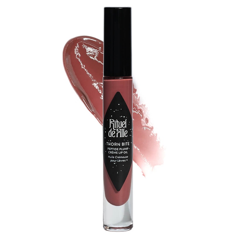 Rituel De Fille Thorn Bite Peptide Plump Creme Lip Oil Rose Dew