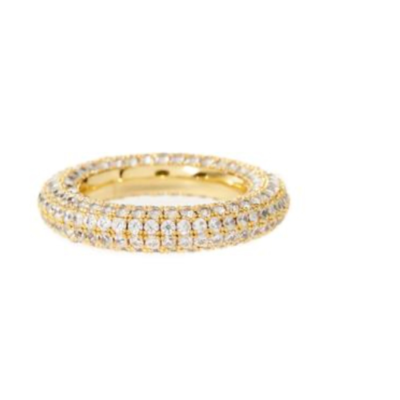 Amalfi Ring -Pave 6 Gold