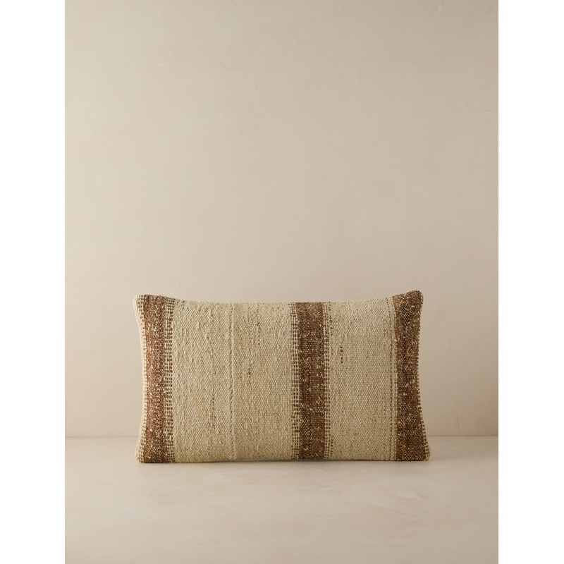 Vintage Lumbar Pillow No. 184, 12″ x 20″