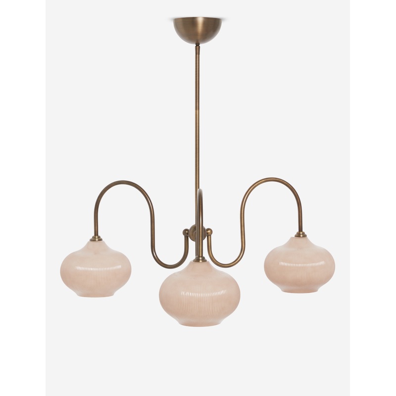 Birchly Chandelier Antique Brass 33″Dia