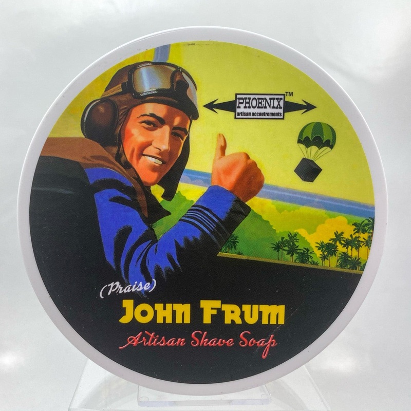 John Frum Shaving Soap – CK-6 Formula – by Phoenix Artisan Accoutrements