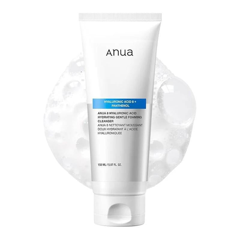 ANUA 8 Hyaluronic Acid Hydrating Gentle Foaming Cleanser ANUA 150mL foaming