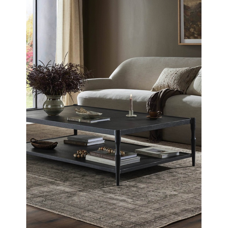 Augusta Coffee Table by Amber Lewis x Four Hands Iron
