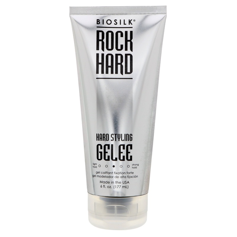 BioSilk Rock Hard Hair Styling Gelee 6 oz / 177 ml | Medium Hold