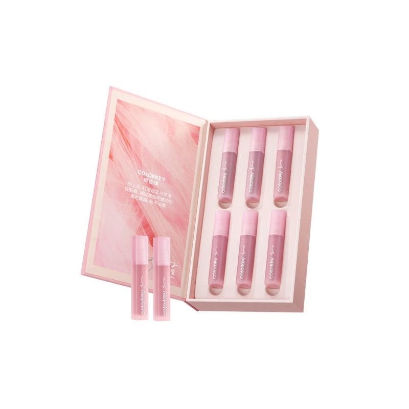 Colorkey Pink Diamond Mini Lip Gloss Set 6g Pink Diamond Mini Lip Tint Set