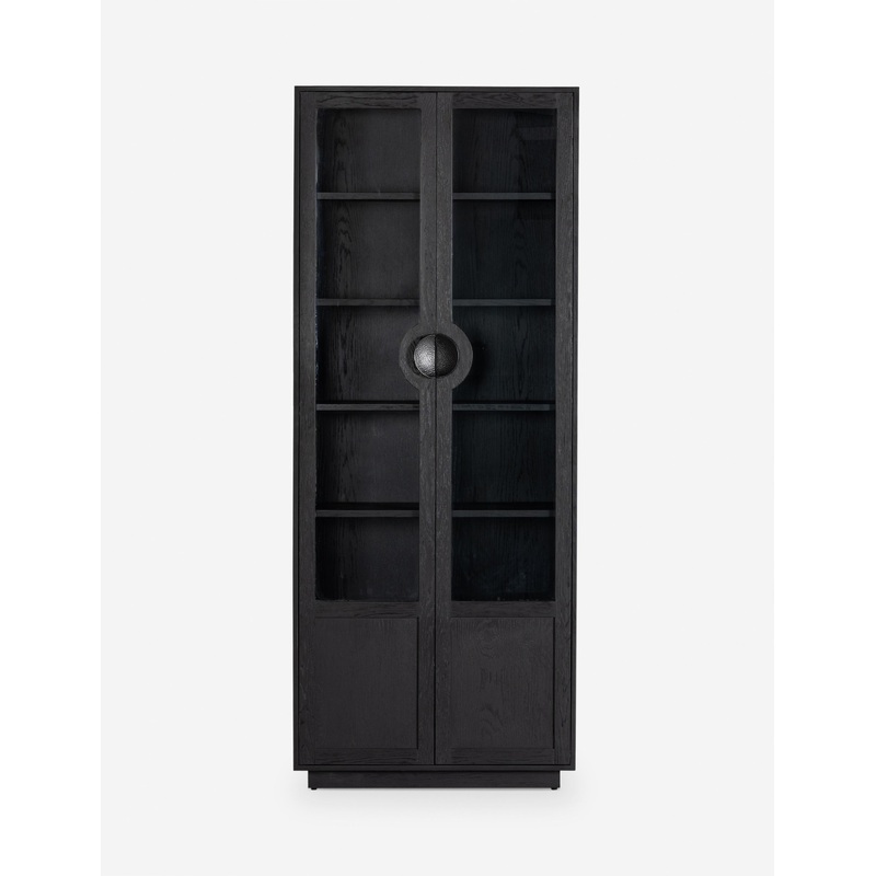 Delano Curio Cabinet Black