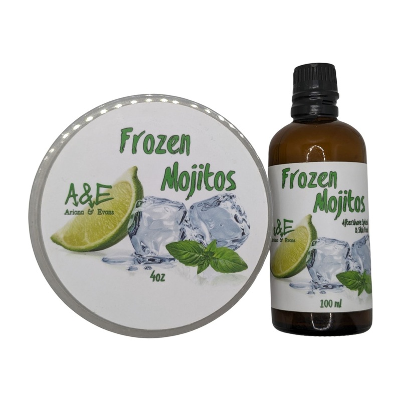 Frozen Mojitos Shaving Soap and Splash – by Ariana & Evans (Used)